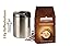 Produktbild Lavazza Caffè Crema Dolce Gustoso – Genießen Sie die typisch samtige Crema eines italienischen Spitzen-Caffès + OSTERAKTION 4 Espressotassen 100ml aus Glas mit Henkel + Edelstahldose für 1 kg Kaffeebohnen