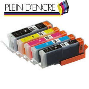 Pack 5 cartouche d encre PGI 550 CLI 551 Noir et Couleur pour imprimante CANON MG 5450 5550 6350 6450 7150 MX 925 Pixma Ip7250 MG5450 MG5550 MG6350 MG6450 MG7150 MX925 - PLEIN D ENCRE Pack 5 cartouche d encre PGI 550 CLI 551 Noir et Couleur pour imprimante CANON MG 5450 5550 6350 6450 7150 MX 925 Pixma Ip7250 MG5450 MG5550 MG6350 MG6450 MG7150 MX925 - PLEIN D ENCRE