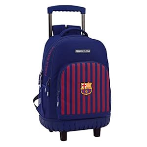 FC Barcelona Mochila Grande con Ruedas Carro Fijo, Trolley.