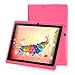 Produktbild iRULU 7 Zoll Tablet Google Android 8.1 Quad Core 1024x600 Dual Kamera Wi-Fi Bluetooth 1GB/8GB Play Store NetFilix Skype 3D Spiel Unterstützt GMS Zertifiziert mit Einem Jahr Garantie (Pink)