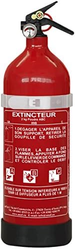 Extincteur à poudre ABC avec mano 2 Kg - ANAF