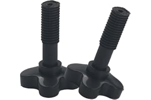 SURDEFENS MDYNI 2 Pieces M12 PlasticFixing Screw Knob Canopies Garden Swing Plastic Fittings to attach canopy frame to swing frame