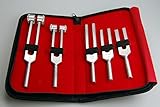 VALUEMED® 5 pce Medical Tuning fork set 128, 256, 512, 1024 & 2048Hz