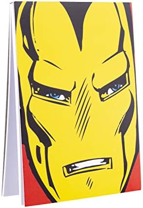 Titan Merchandise Iron Man Face Magnetic Notepad