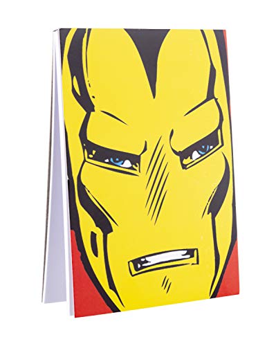 Titan Merchandise Iron Man Face Magnetic Notepad