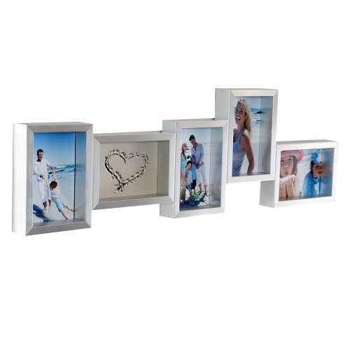 Preisvergleich Produktbild Euratio CPS Fotoleiste Apart silber für 5 Fotos 10x15cm