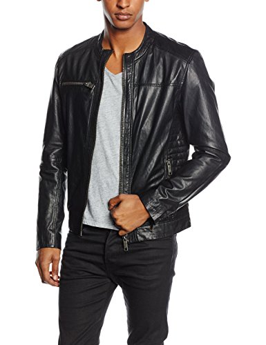 Maze Herren Lederjacke Jacke Abba, Gr. XX-Large, Schwarz (black 1000)