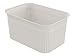 Produktbild Rotho Brisen Aufbewahrungsbox 4,5 l mit Lochmuster, Kunststoff (PP), Sand, 4,5 Liter (26,2 x 18 x 13 cm)