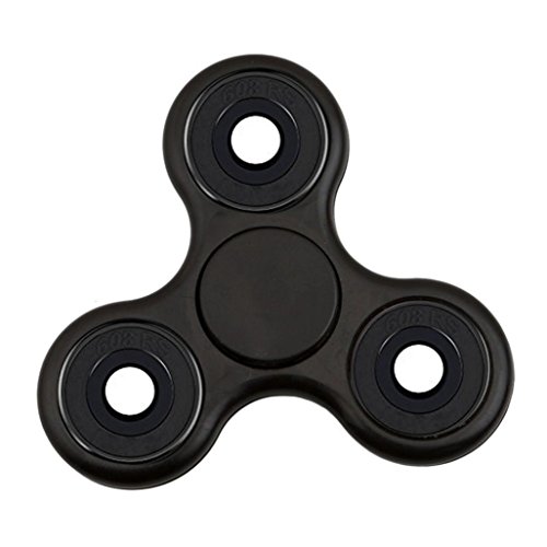 Hand Spinner,Omiky EDC Tri Fidget Spinner Finger Toy for ADD ADHD Anxiety Autism Suffers (Black) Hand Spinner,Omiky EDC Tri Fidget Spinner Finger Toy for ADD ADHD Anxiety Autism Suffers (Black)