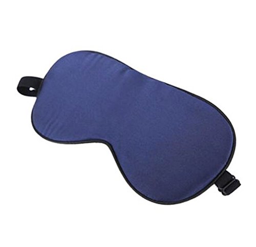 100% Seide atmungsAugenMaske einstellbaren Gummiband für Kinder-Marine