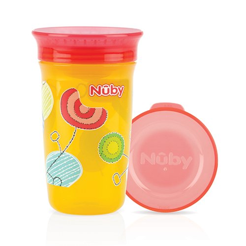 Nuby ID10411YELLOW Wonder Cup, 300 ml, gelb