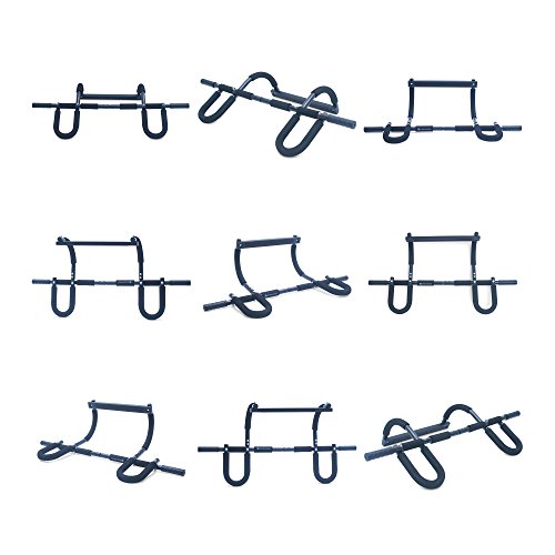 Premium Klimmzugstange „Pull Up Star“ von Sportastisch :: speziell verstärkter Stahl und höchste Qualität für bis zu 150kg Belastung :: multifunktional: 12 Griffpositionen :: Mittelstange garantiert maximale Stabilität :: perfekt für Klimmzugtraining zu Hause :: inkl. Montageanleitung :: optimal mit der Premium Klimmzughilfe PullHard erweiterbar :: inklusive 3 Jahren Sportastisch Produktgarantie - 6