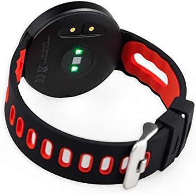 Smart Bracelet Wristbands, KXCD DM58 Heart Rate Fitness Tracker BT 4.0 OLED Touch Screen Smart Band Pedometer with Sleep Monitor, Activity Tracker Watch for iPhone Android Smartphone (red)