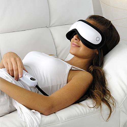 Tecnovita by BH Retro ym681 - Occhiali da Massaggio, YM 68 Sonno, Bianco