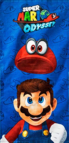 Preisvergleich Produktbild Unbekannt Super Mario Odyssey Strandtuch
