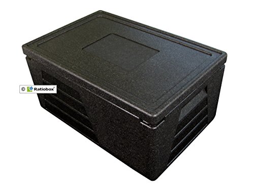 Profi Thermobox groß GN 1/1 mit 230mm Nutzhöhe, Thermobehälter, Isolierbox - 2