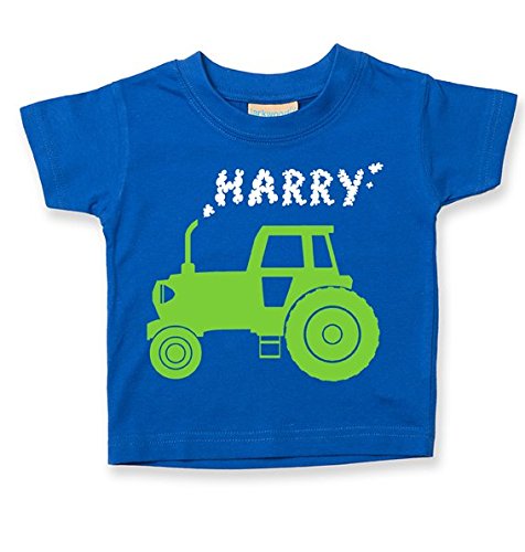 BIG FARM TRACTOR- Personalised Baby/ Children t-shirt- EMAIL THE NAME YOU WANT