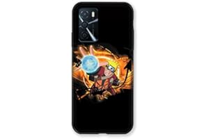 Cokitec Carcasa para OPPO A16 y A16S Manga Naruto, Multicolor