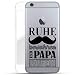 Produktbild Finoo Hardcase Handyhülle für dein Iphone 6/6S Made In Germany Hülle mit Motiv und Optimalen Schutz Tasche Case Cover Schutzhülle für Dein Iphone 6/6S-Ruhe bewahren Papa Rufen Schwarz