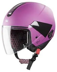 Steelbird Hi-Gn SBH-5 VIC ABS Material Shell Female Glossy Med Purple with Plain Visor, 560 mm