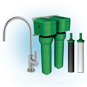 Tappwater EcoPro Compact - Il Più Piccolo Filtro Per Acqua Di Rubinetto, Filtra Più Di 100 Sostanze. Sistema Di Filtraggio A 5 Stadi Con Nanotecnologia. Filtro Per Acqua Di Rubinetto (bianco - 2