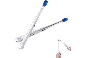 GBBAZU 1Pair Electronic Drumsticks, Adjustable Sensitivity Intelligent Electric Light Up Drumsticks, Electronic Air Drum Sticks, Rock Beat Drum Stick, Percussion Instrument Tool