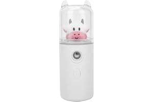 Sarini Nano Facial Mister Gesichtsnebel, Nano Gesichtsnebel Sprüher Haut Niedlicher Cartoon Tier Gesichtsnebel Sprüher Mini Feuchtigkeitsspendender Kühlnebel