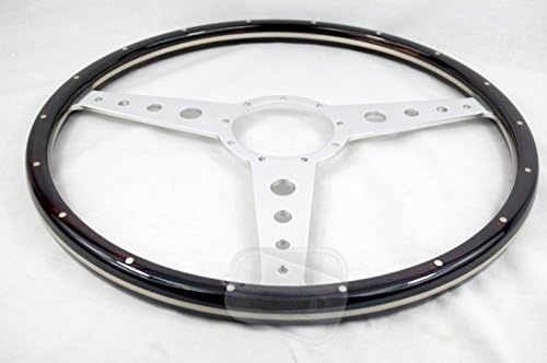 Steering wheel wooden wood ideal T2 101pcd rose wood Classic riveted