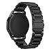 Produktbild Aimtel für Amazfit Stratos 2 Armband, Verstellbare Ersatzband Edelstahl Metall Zubehör Uhrenarmband Band Strap für Amazfit Stratos(Schwarz)