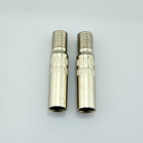 WLS 2 Car Vehicle Bike Motorcycle Copper Tire Valve Extension Adaptor Cap 38mm