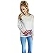 Produktbild TianWlio Damen Kapuzenpullover Frauen Hoodie Blumendruck Sweatshirt Tasche Kapuzenpullover Tops Shirt Bluse Sweatshirt Kapuzenpullover Shirt Pullover Rollkragenpullover