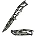 Price comparison product image Promithi Camouflage Folding Pocket Knife UK Legal 2.36 inches Blade