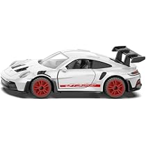 SIKU 2569 VW ID. Buzz + Porsche 911 GT3 RS – Remorque Basculante 1/50 – Transport De Sportives En Métal