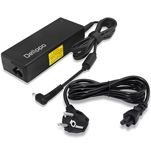 Delippo® 65W 19V 3.42A Laptop AC Adapter Ladegerät für Asus K40ab N20a X552ea Vx239h Mx239g Toshiba T130 Lenovo U350 V350 E255 E41 S300(5.5*2.5mm)[ 26 Monate Garantie]