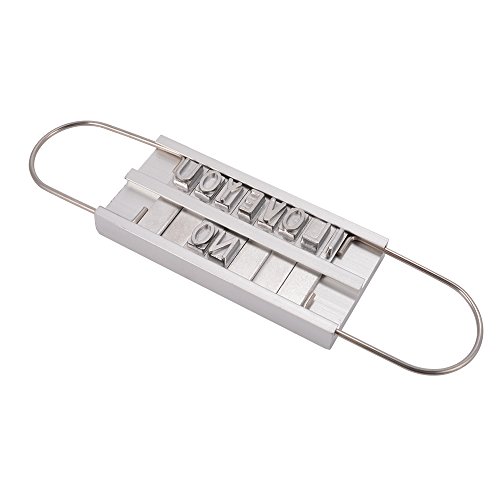 XCSOURCE® BBQ Fleisch Branding Eisen Barbecue Grill Branding Fleisch Steak Burger Werkzeuge mit 55stk Wechselbare Alphabet HS857 - 4