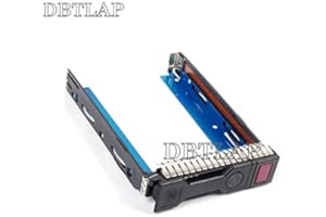 DBTLAP Nouveau pour HP 651314-001 pour HP G8 Gen8 Drive Caddy 3.5 LFF SAS SATA HDD Tray 651320-001 DL380p
