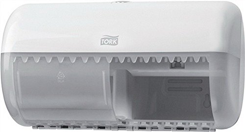 Preisvergleich Produktbild Tork Toilettenpapierspender abschließbar H158xB286xT153mm weiß