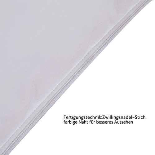 Puredown 15% Gänseflaum Kopfkissen Daunenkissen, 2 Stück, 40*80 cm, 500 gramm - 4