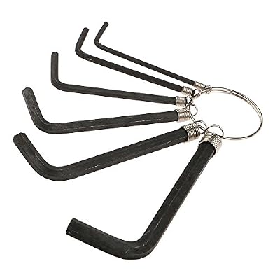 VANKER Vélo Multi 8pcs Hexagone Hex Fin Allen Clé Réparation d'Outils à Main Set Kit