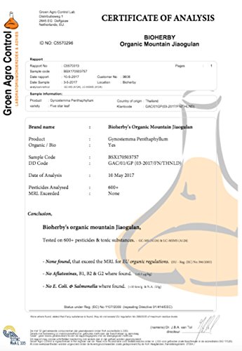 JIAOGULAN TEE – BIO AUS BERGTÄLERN – BIO ZERTIFIZIERT | BIOHERBY® - 4