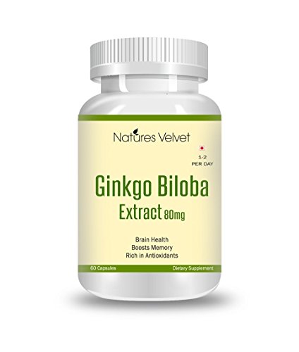 Ginkgo Biloba Extract 80mg Capsules (60) RS.600 (25.00% Off) - Amazon