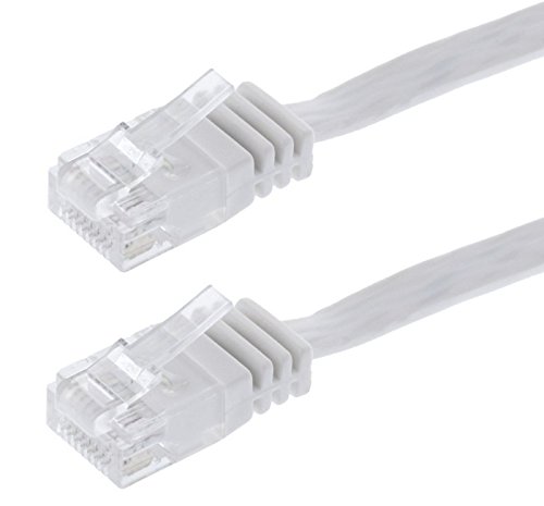 Preisvergleich Produktbild Helos CAT 6 Patchkabel UTP slim, weiß, 5,0 m