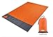 Produktbild LLCP Multifunktionale Feuchtigkeitsgeschützte Picknick Matte, Strandmatte, Portable Camping Oxford Cloth Spielmatte, Kinder-Krabbel Matte, Picknick Tuch, Outdoor-Plane,Orange