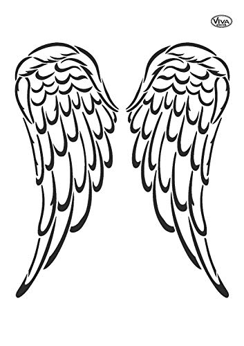 Preisvergleich Produktbild Schablone"Engelsflügel"