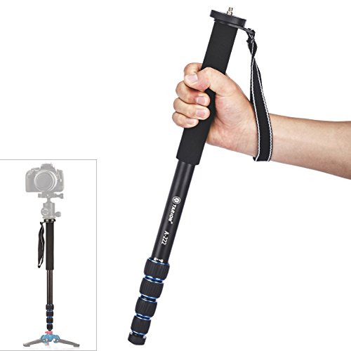 Asequible TARION A-22 monopod monopie 165cm trípode telescópico con
correa de mano y bolsa de transporte Especial