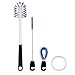 Produktbild ALINK Wasser Flasche Stroh Reinigungsbürste Set mit langem Griff, 3 in 1 Home Reinigung Kit