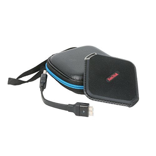 Für Samsung T1 T3 / SanDisk Extreme 500 SSD-Festplatte Solid State Drive Harte Fall von Markstore - 4