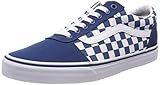 Revestimiento: Tela Vans Ward Canvas, Zapatillas para Hombre, Azul ((Checkerboard) Sailor Blue/White Vh1), 40 EU