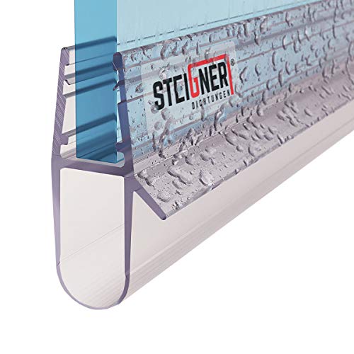 STEIGNER 80cm Joint d'étanchéité de remplacement pour les vitres d'une épaisseur 5mm/ 6mm/ 7mm/ 8mm UK17