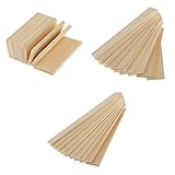 liston de madera pino sodimac Suave y de alta calidad MagiDeal 30 Piezas Tabla de Madera Pino en Forma de Rectángulo Mezcla de 10cm 20cm 30cm Arte Decoración DIY Bricolaje